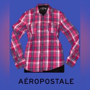 Aeropostle fitted women’s button down